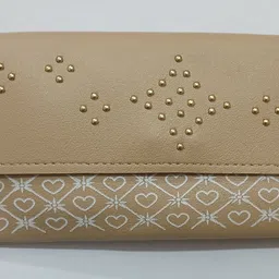 vyaliimpex Women Casual Gold Artificial Leather Wallet-picture-26