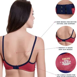 cee 18 Pack of 3 Women Maternity/Nursing Lightly Padded Bra image 2