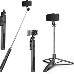 EVAAENTERPRISES L16 Modern Style Selfie Stick Bluetooth Selfie Stick image 3