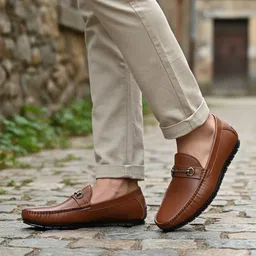 tronic Men's Official Formal Slip On & High Quality Comfortable & Lightweight Loafers For Men-picture-27