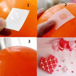 qweezer 250 pcs Ballon Glue dots. image 3