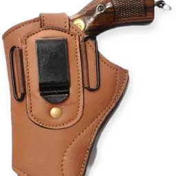 sandhugunhouse Cover For 32 Bore 3 Inch Barrel Revolver IOF & Webley etc. Racquet Carry Case/Cover Free Size image 2