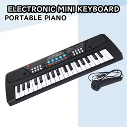 guggu (Piano Keyboard) Toy with 37 Key, Recording and Mic, Adapter for DC Power G285 (Piano Keyboard) Toy with 37 Key, Recording and Mic, Adapter for DC Power G285 Analog Portable Keyboard-picture-26