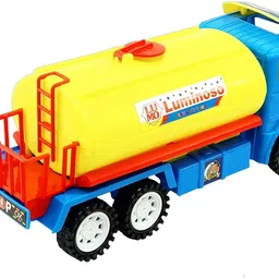 primefair Oil Tanker Friction Powered Push and Go Run Kids, Boys, Girls, Children image 4