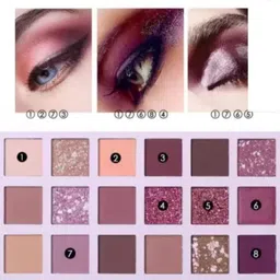 toroka WOMAN BEAUTY OF NUDE EYE SHADOW PALATE 18 SHADES 18 ml 18 g image 3