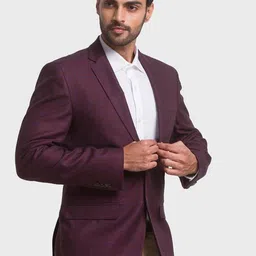 colorplus Men Checkered Single Breasted Casual Blazer image 3