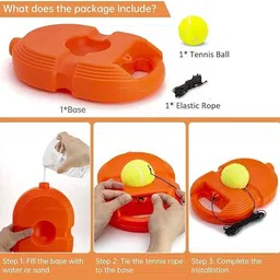 codiver Self Tennis Practice Ball with String Tennis Trainer Rebound Ball Tennis Kit image 2