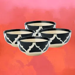 takositio Ceramic Dessert Bowl 125ml Round Dining Bowls Set Lightweight Crockery for Daily Use-picture-37