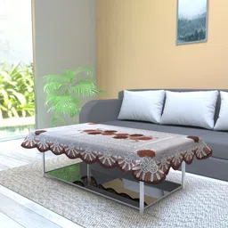 casa furnishing Embroidered 4 Seater Table Cover-picture-23