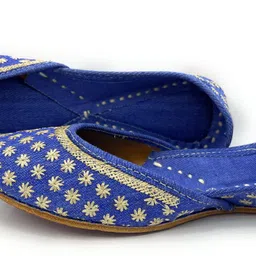 apni jutti Indigo Chic Party Wear For Women image 2