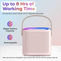 shi double mic speaker 200 W Bluetooth Party Speaker image 5