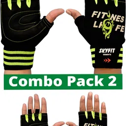 maniag Self Design Protective Men Gloves image 2