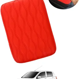 ccmm Durable Protection Rectangle Red Armrest Cover Cushion For Car-053 Car Armrest Pad Cushion image 1