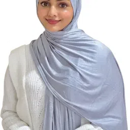ANBA Cotton, Rayon Solid Women Shawl-picture-21