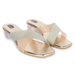 taydol women fancy block transparent heel footwear sandal (79) image 5