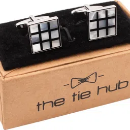 the tie hub Brass Cufflink image 4