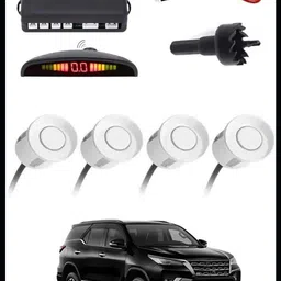 peeps store Car Premium 4 White Reverse Parking Sensor-AP25A269 Car Premium 4 White Reverse Parking Sensor-AP25A269 Parking Sensor-picture-24
