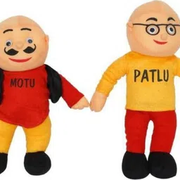 himleyars Motu Patlu Soft Plush Toy Premium Quality - 33 cm - 28 cm-picture-25