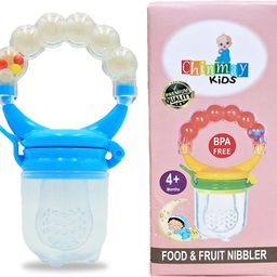 chinmay kids Baby Pacifier Food Feeder Silicone Fresh Fruit Milk Nibbler Feeding Safe Kids Soother-picture-10