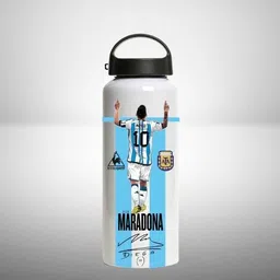 trendblend Messi & Maradona Football Fan Exclusive – Argentina Legends Water Bottle 750 ml Water Bottle-picture-13