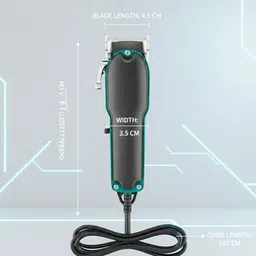 Frinzoo Beard Grooming Trimmer for Smooth, Hassle-Free Shaving Trimmer 90 min Runtime 3 Length Settings image 2