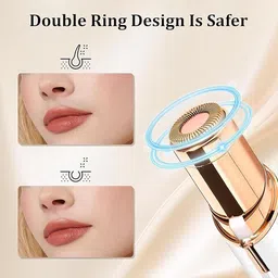 Feelon Women Mini Trimmer Machine for Face | Lipstick Shape Trimmer Cordless Epilator image 3
