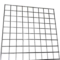 q1 beads Stainless Steel 2x2 Ft. Grid Panel for Retail Display Gridwall Panel 5 mm rod Hook 1 image 1