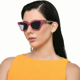 vincent chase UV Protection Cat-eye Sunglasses (56) image 4