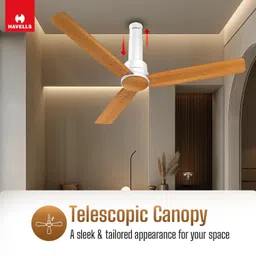 havells Elio Prime BLDC Motor Ceiling Fan RF Remote Controlled 5 Star 1200 3 Blade Ceiling Fan image 4