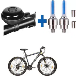 e-shoppe Cycle Bell And Tyre Light For CYCLUX CREW 700X35C Bell-picture-27