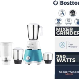 bostton 750 Watt Copper Winded Motor 750 W Mixer Grinder image 2