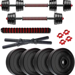 20 kg PVC Home Gym Set with dumbbell rods, barbell connector RODS Home Gym Combo-image-19