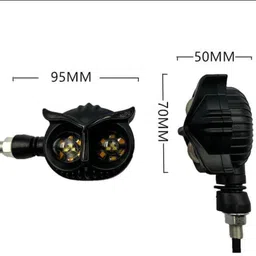 vagary Front, Rear LED Indicator Light for Yamaha, Bullet, KTM, Hero, Honda, Bajaj, TVS Universal For Bike image 4