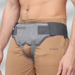 pletheon Inguinal Hernia Belt for Men | Adjustable Support & Pain Relief Brace Supporter image 5
