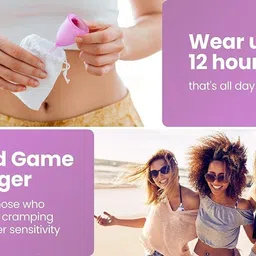 femmecup Large Reusable Menstrual Cup image 5