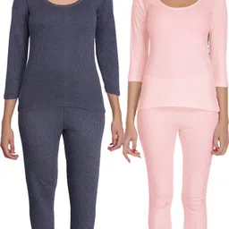 Selfcare Winter Collection Women Top - Pyjama Set Thermal-picture-24