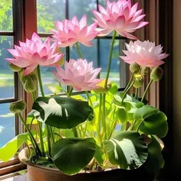 nurseryfriends ™ Bonsai Lotus Flower Seeds, Lotus seeds for home Seed-picture-22