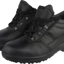 unistar Leather Safety Shoe Non-Slip for Industrial Work Boots Water Resistant Footwear Boots For Men-picture-12