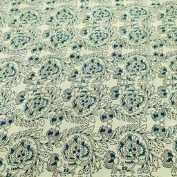 lortinz Unstitched Crepe Gown/Anarkali Kurta & Bottom Material Printed image 2