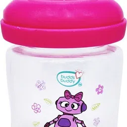 buddsbuddy Premium BPA Free Wide Neck Baby Feeding Bottle, - 125 ml image 2