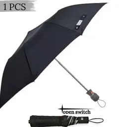 amaco Black Umbrella 2 fold Auto Open Polyester Umbrella UYH 33 Umbrella-picture-10