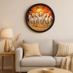 morex Analog 25 cm X 25 cm Wall Clock image 3