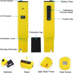 acu-check PH Meter For Water Testing High Precision Water Quality Tester digital ph meter Digital TDS Meter image 3