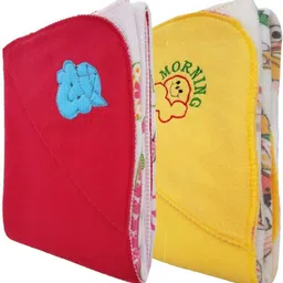 Embroidered Crib Hooded Baby Blanket for AC Room-image-2