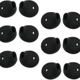 Pitambara Pack Of 12 (6 set), Earbuds Tips Level U Replacment Eartips S6 In The Ear Headphone Cushion  (Pack of 12, Black) In The Ear Headphone Cushion-image-56