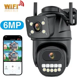 OSQD 8MP WiFi HD PTZ Security Camera 360° Full Color Night Vision Audio Security Camera image 1