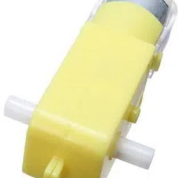 jivith 2 Robotics Wheel 2 BO Double Shaft Motor image 2