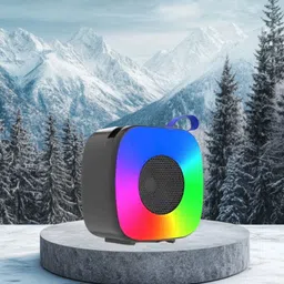 GUGGU Sonic (PORTABLE DESKTOP SPEAKER) Deep Bass Sound with Dynamic LED LightW174 10 W Bluetooth Laptop/Desktop Speaker-image-29