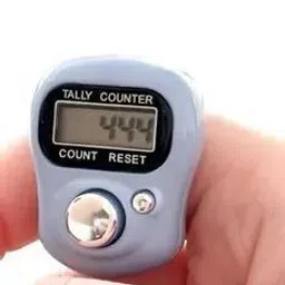 gemdrop Radhe Radhey Name Jaap Finger Ring Counter Chanting Machine Mantar Jaap Digital Tally Counter image 2