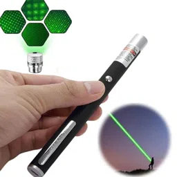 Hespa Long Range Green Laser Pointer Pen with Disco Cap for Presentations & Design-image-0
